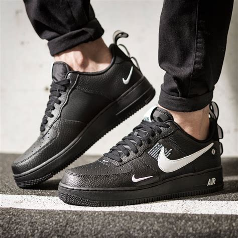 nike air force 1 07 lv8 utility schuhe schwarz|air force 1 high lv8.